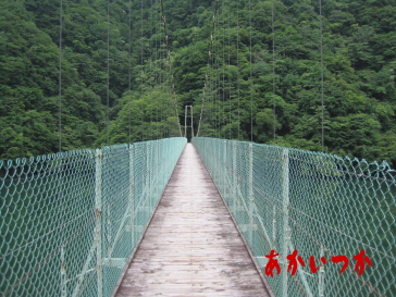秩父湖の吊り橋2